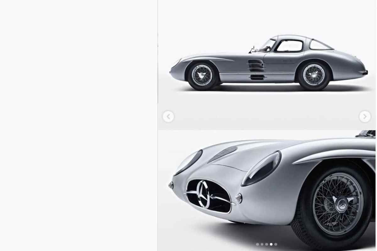 L'auto più costosa al mondo (Instagram) 21.12.2022 pontilenews