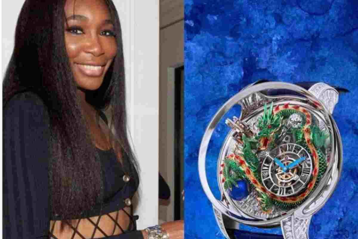 L'orologio di Venus Williams (Instagram) 19.12.2022 pontilenews (1)