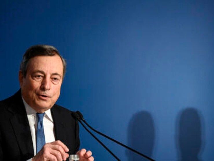 Mario Draghi (Ansa) 14.12.2022 pontilenews