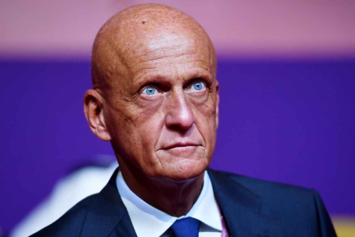 Pierluigi Collina (Ansa) 24.12.2022 pontilenews