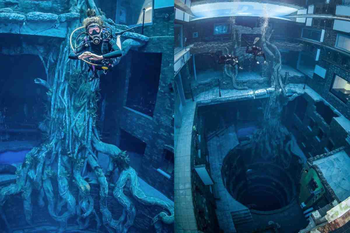 Solo per i più coraggiosi Deep Dive Dubai la piscina più profonda al mondo