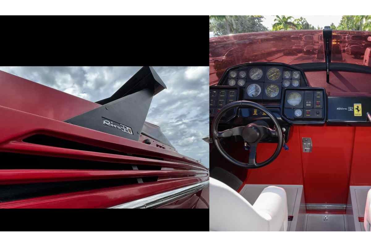 Ferrari, non solo Testarossa in strada, ma anche in acqua