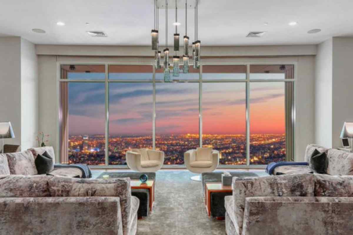 La vista mozzafiato della penthouse di Matthew Perry