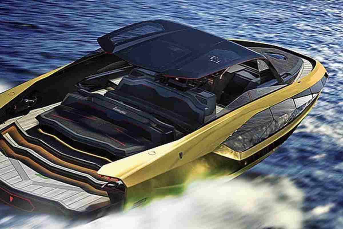 La potenza Lamborghini in uno yacht da record per un campione da record