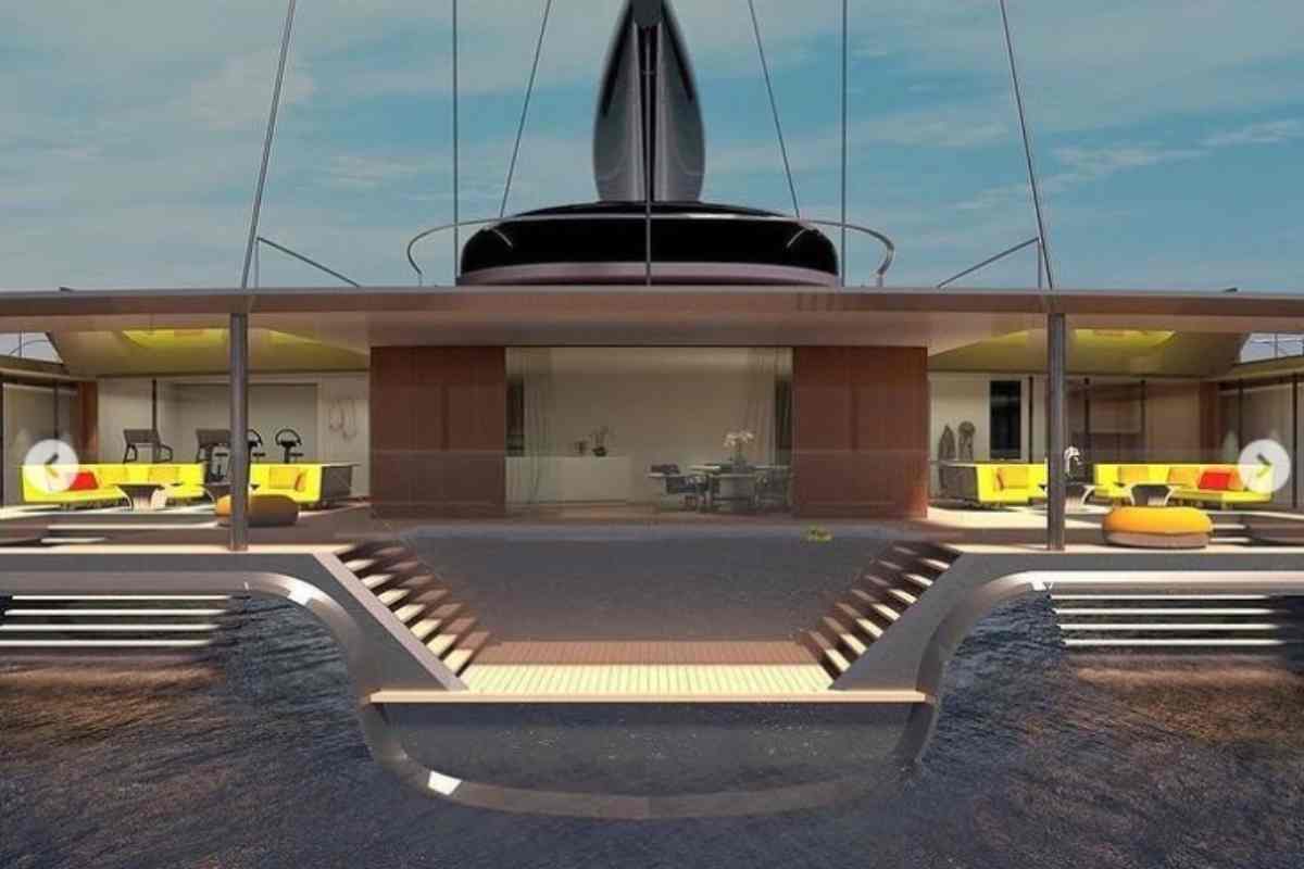 Domus lo yacht di lusso a zero emissioni (Instagram) 10.1.2023 pontilenews 2