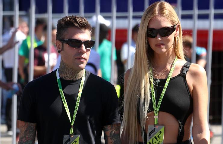 Fedez e Chiara Ferragni Sanremo 2023