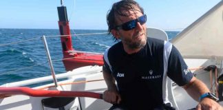 Giovanni Soldini a bordo del Maserati Multi 70 (sito ufficiale) 11.1.2023 pontilenews
