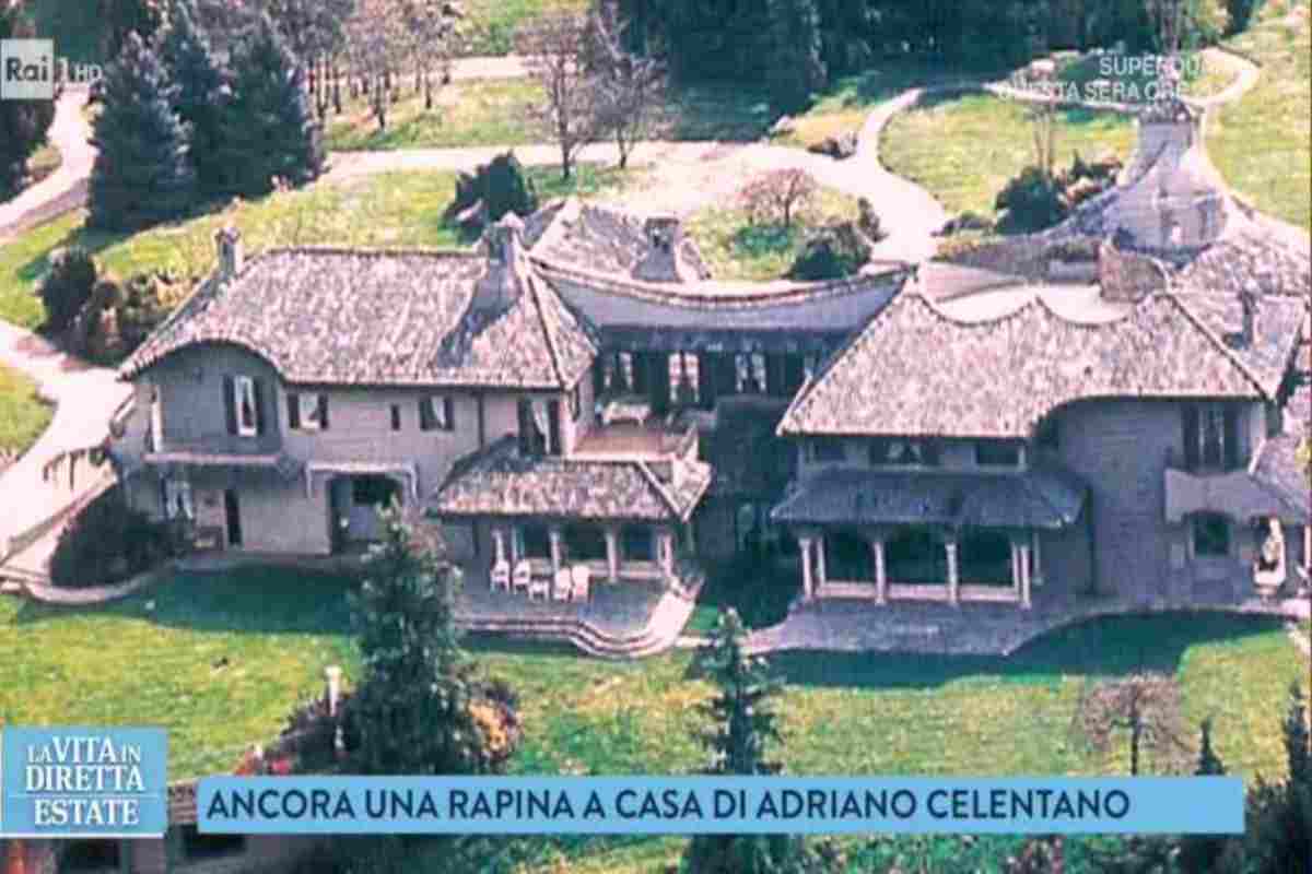 La casa di Adriano Celentano