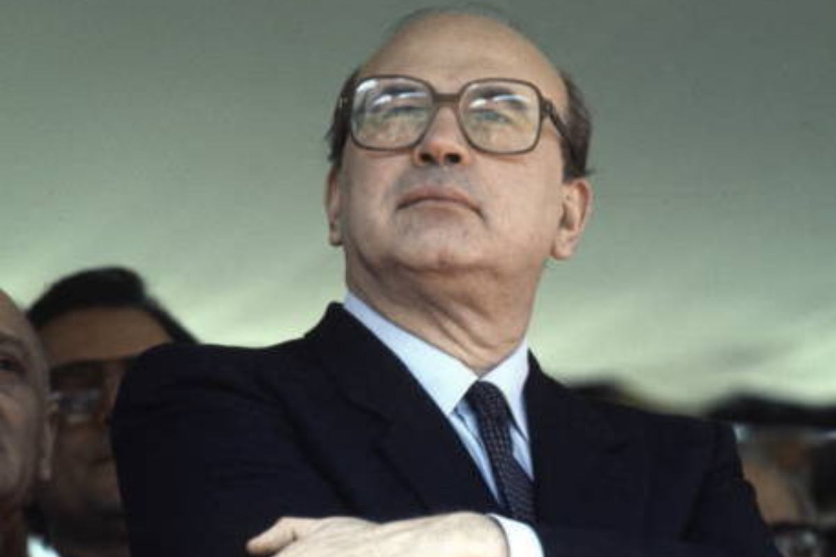 L'allora primo ministro italiano Bettino Craxi (Ansa) 2.1.2023 pontilenews