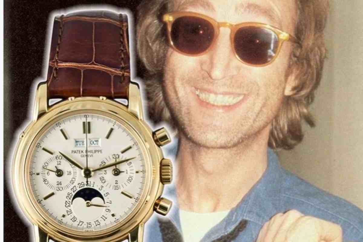 L'orologio di John Lennon (Instagram) 2.1.2023 pontilenews