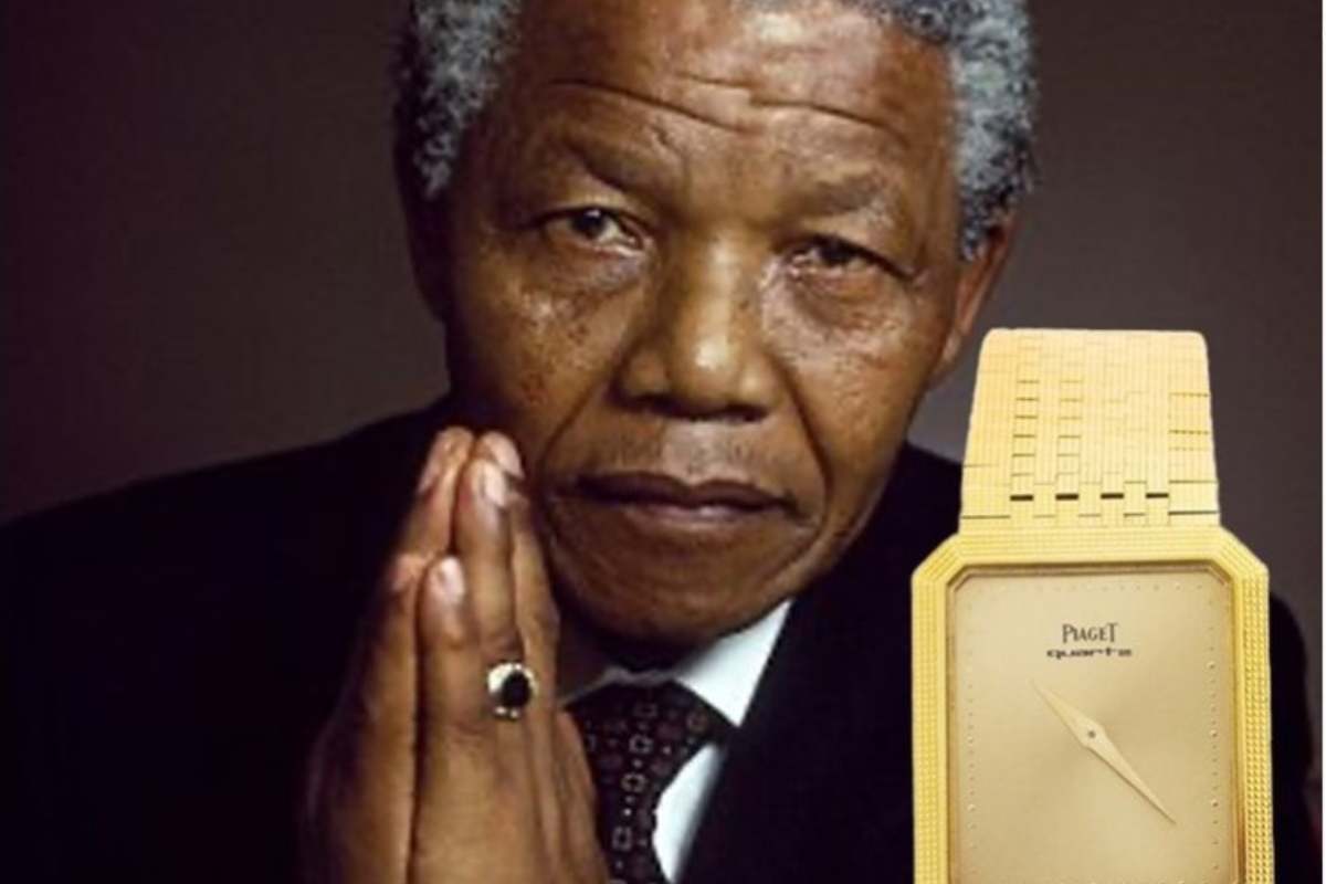 L'orologio di Nelson Mandela (Instagram) 2.1.2023 pontilenews