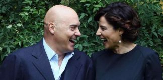 Luca Zingaretti e Luisa Ranieri (Ansa) 14.1.2023 pontilenews
