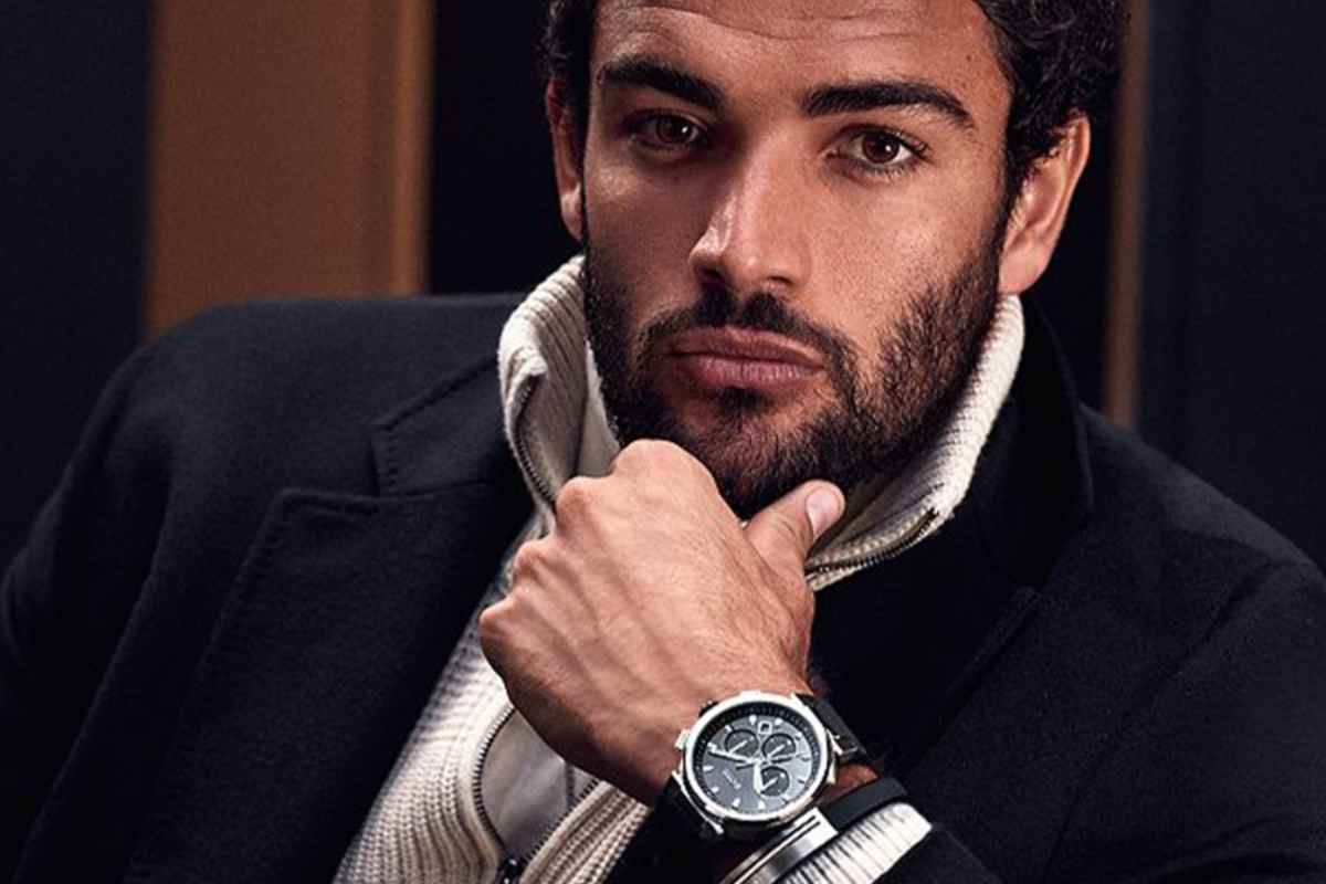 Matteo Berrettini con l'orologio Boss (Instagram) 9.1.2023 pontilenews