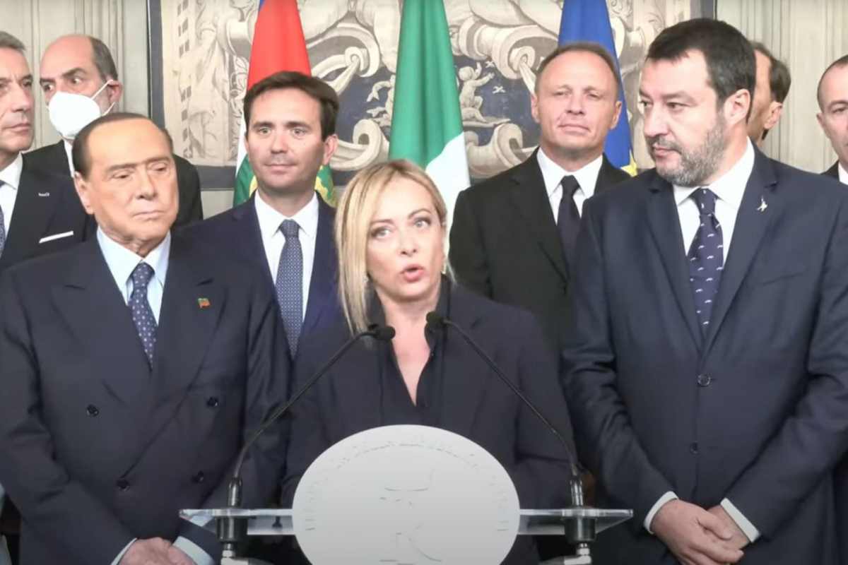 Meloni, Salvini, Berlusconi