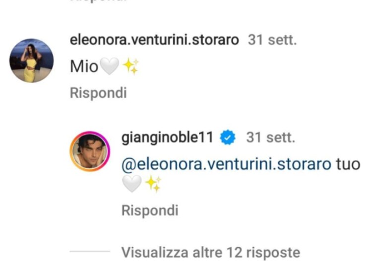 commento instagram gianluca ginoble