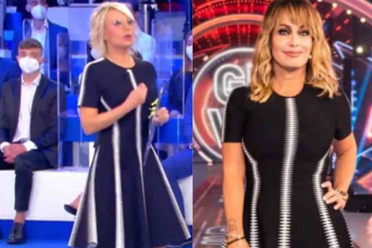 maria de filippi-sonia bruganelli vestito