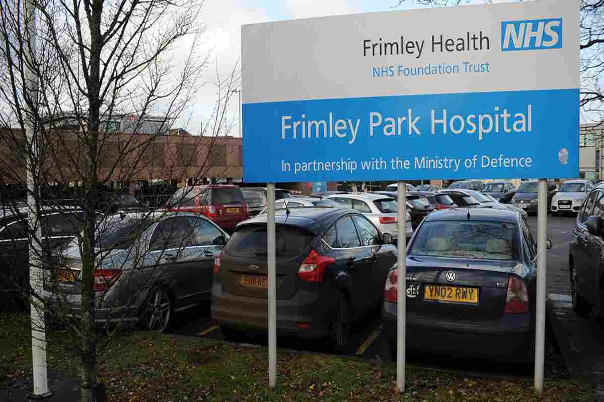 Ospedale Frimley Park Surrey Uk