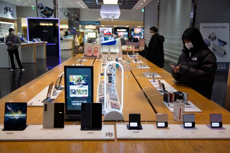 Samsung negozio e prodotti