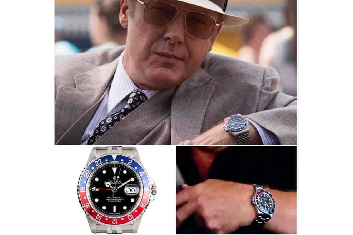 Il criminale di The Blacklist beccato senza manette ma con un Rolex al polso