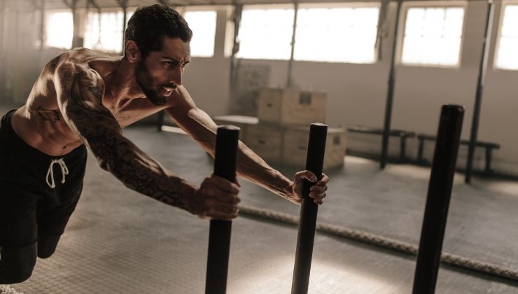 Allenamento intenso pilota F1