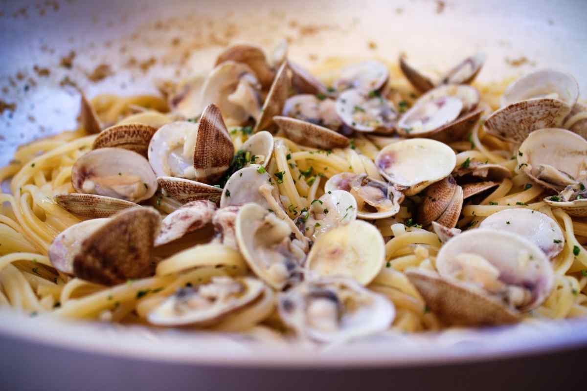 ingrediente pasta e vongole perfetta