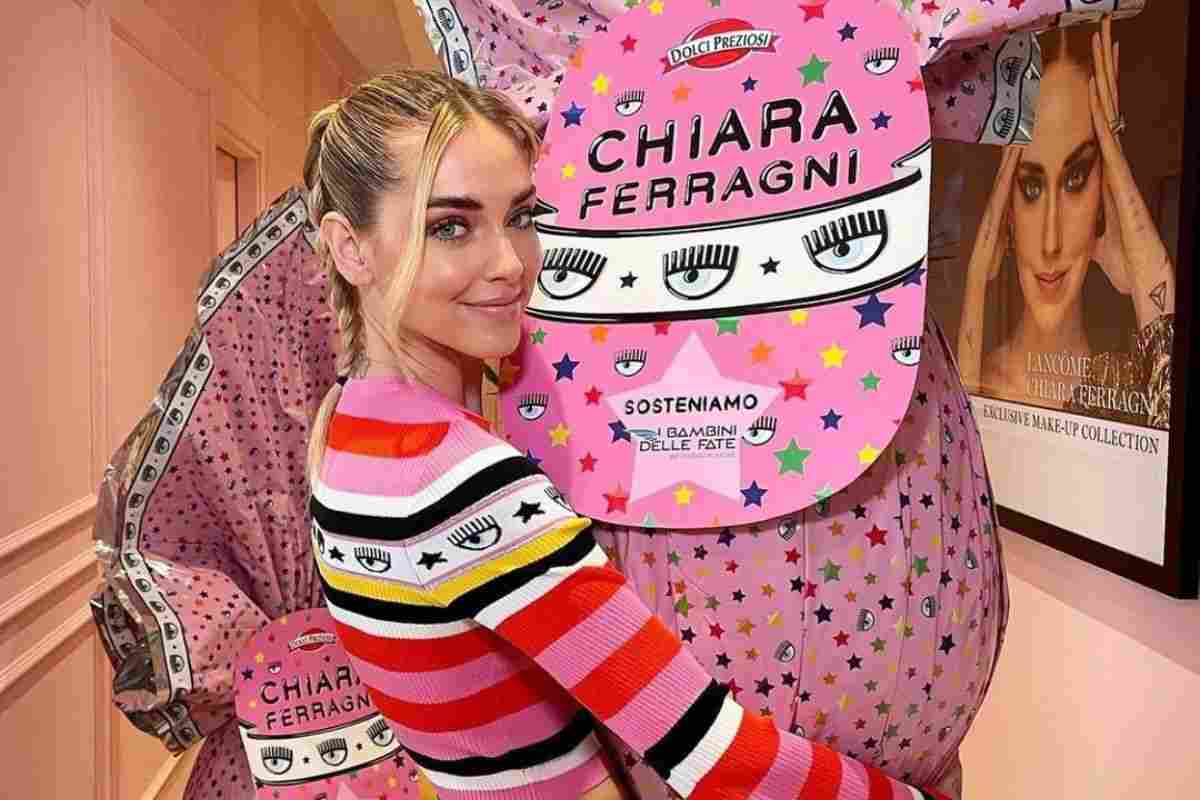 Uovo di Pasqua Chiara Ferragni 2023