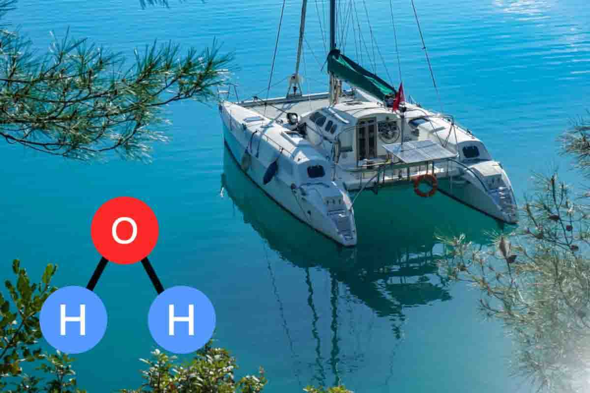 Catamarano a idrogeno