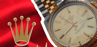 L'evoluzione del logo del Rolex