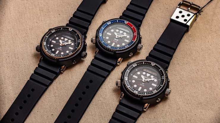 I modelli di Seiko Prospex sono progettati per tutte le profondità