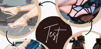 test delle scarpe