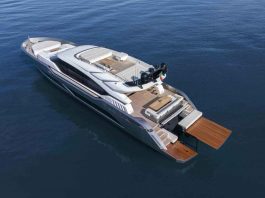 Il modello AB100 dell'AB Yatch