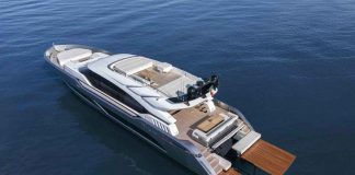 Il modello AB100 dell'AB Yatch