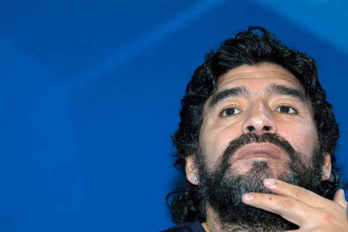 Maradona il video dell'apparizione