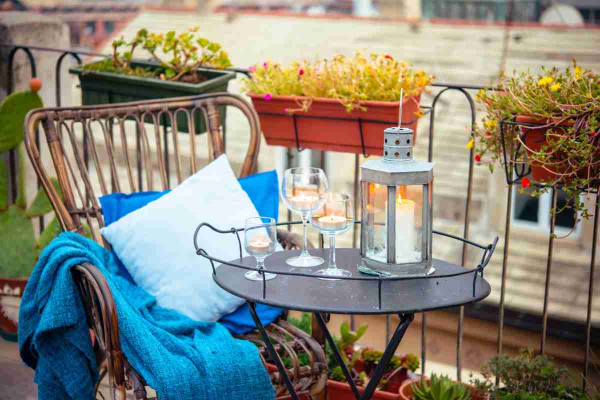 Ikea ombrellone balcone stretto