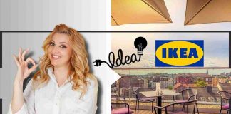 Ikea ombrellone balcone stretto