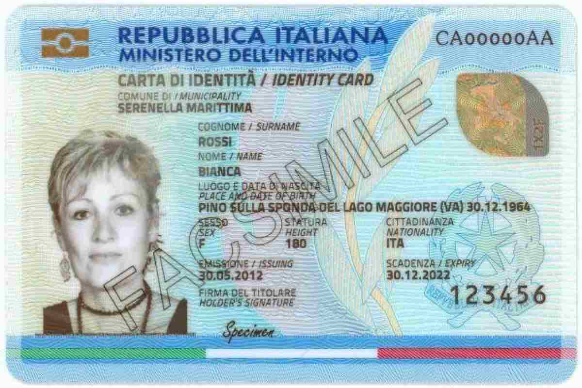 carta di identità elettronica per chi non ha Spid