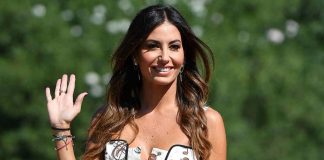 elisabetta gregoraci sotto la giacca niente