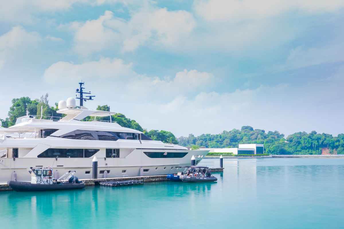 i yachts di ronaldo e messi