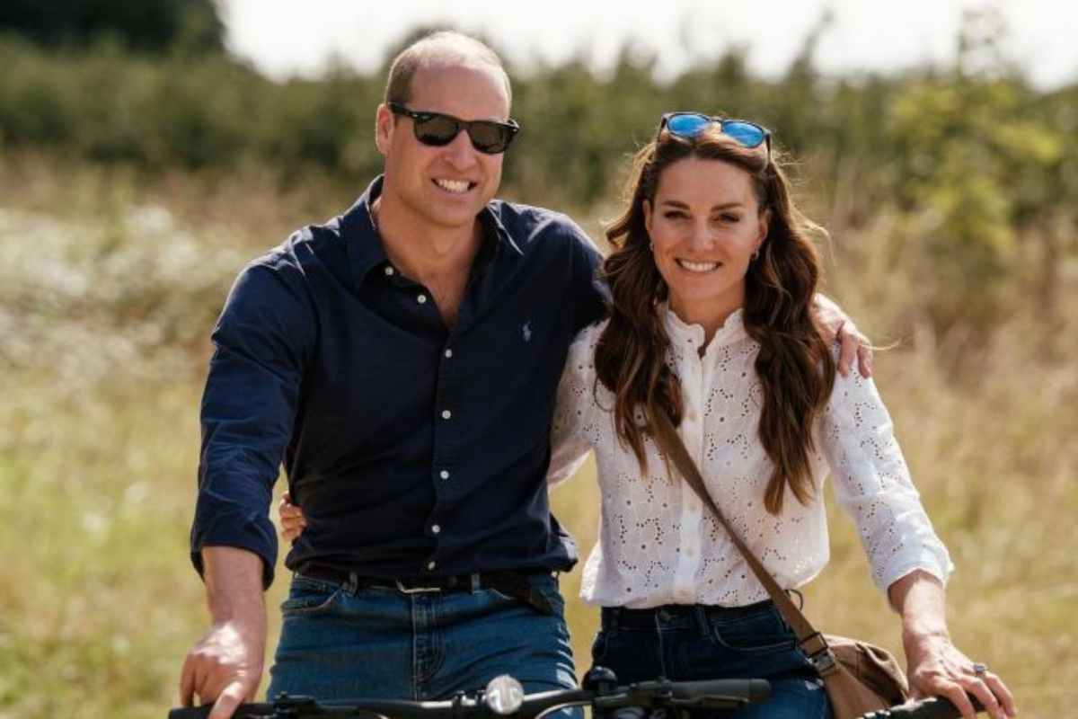 Kate e William dettaglio nella foto