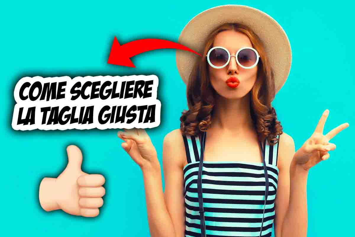 Il trucco per scegliere la taglia degli occhiali da sole