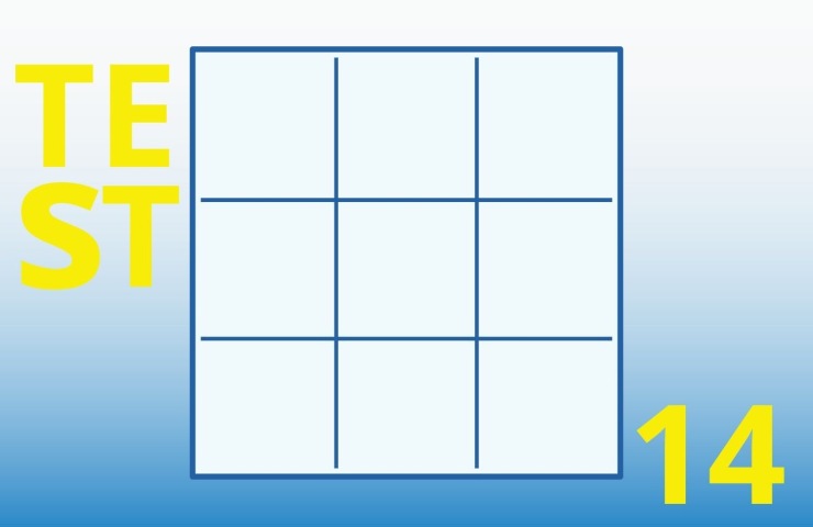 test quanti quadrati vedi