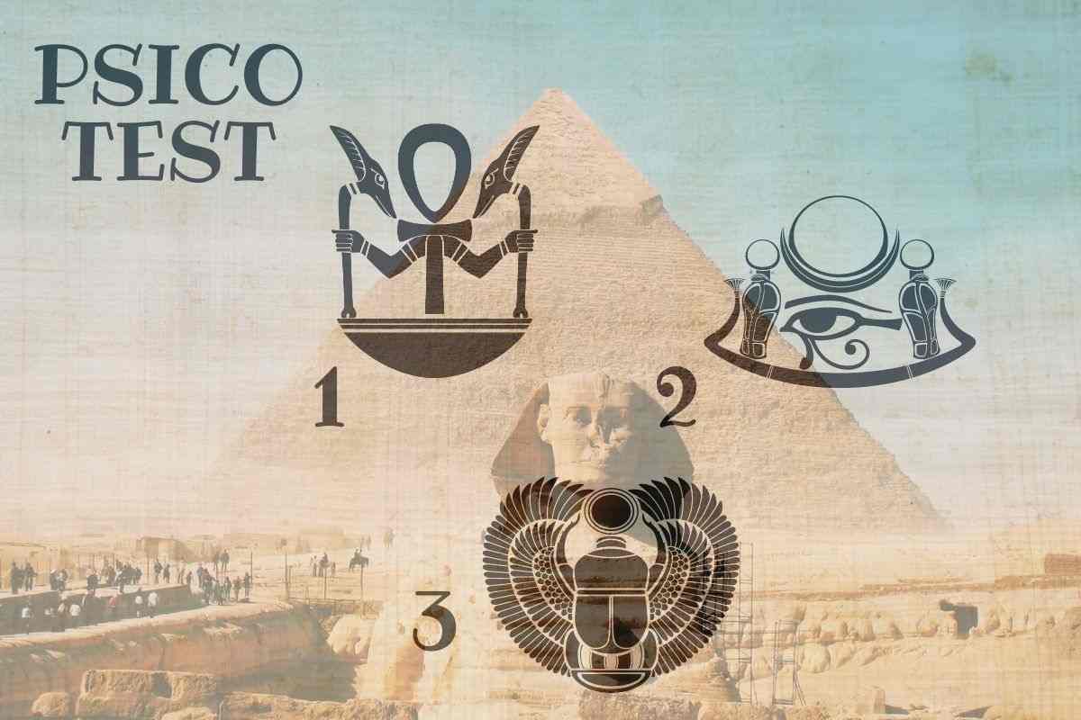 test simbolo egiziano