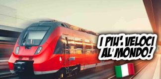 Classifica dei treni più veloci al mondo.