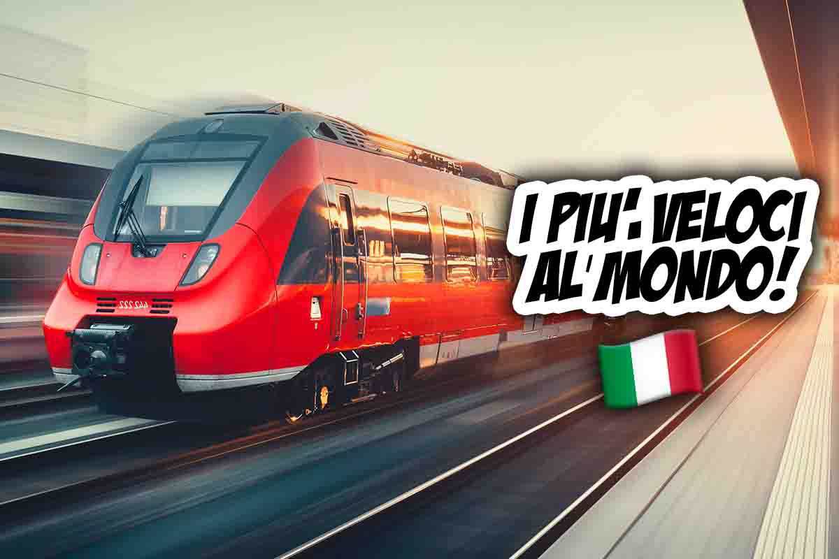 Classifica dei treni più veloci al mondo.