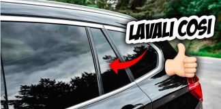 Come pulire i vetri dell'auto
