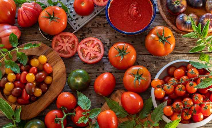 La cantidad adecuada de tomates para el consumo.