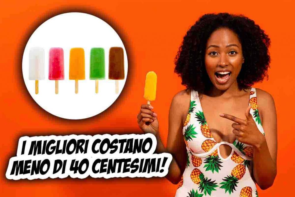 I gelati migliori costano meno di 40 centesimi