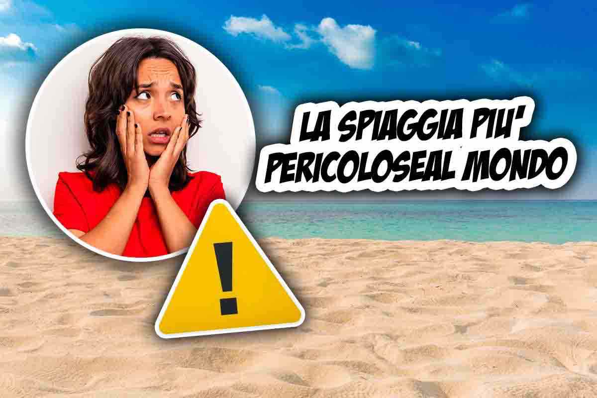 Spiagge pericolose, questa è una delle peggiori in assoluto