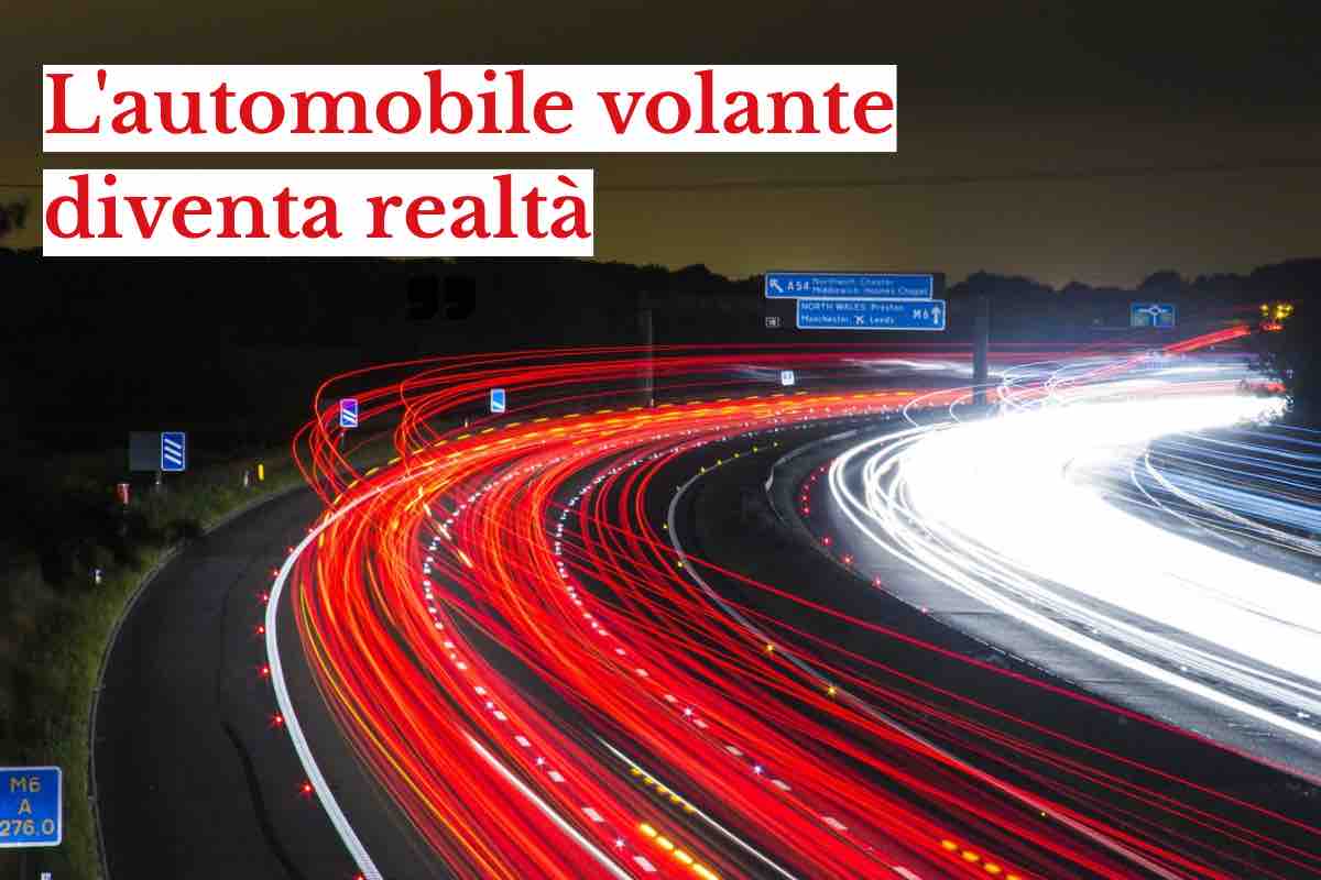 Automobile volante gli Stati Uniti danno l’ok al brevetto su strada 