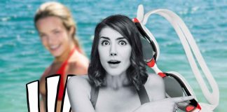 occhialini mascherina attenzione al mare